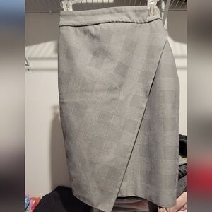 Express Plaid Pencil Skirt - 00